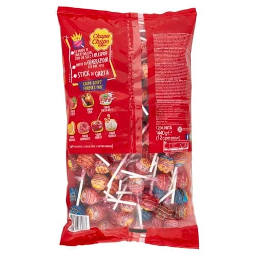Detalle de Chupa Chups Original 120 unidades (12 g) 🍬