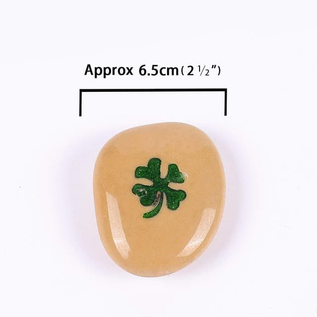 Thumbnail 6 de ROCKIMPACT Kleeblatt Glücksklee Steine 50 Stk