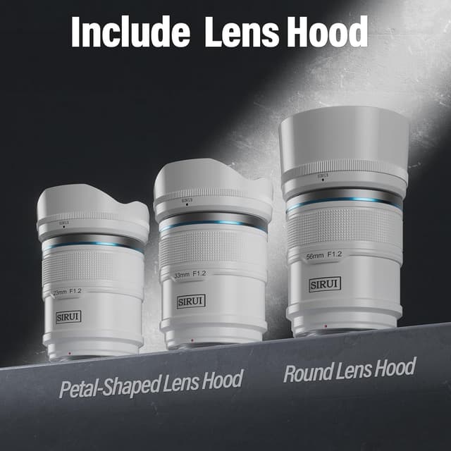Detalle de SIRUI Sniper 23mm F1.2 autofocus lens