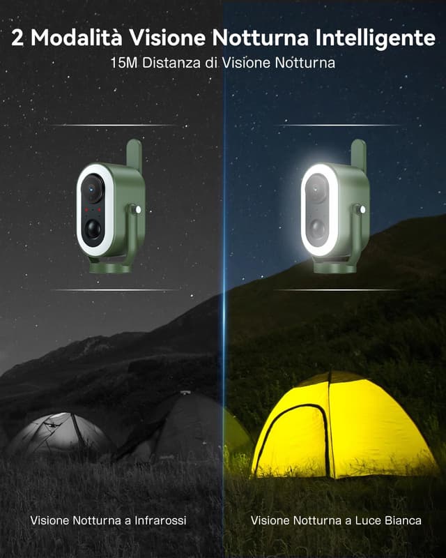 Thumbnail 5 de Xega 4G LTE Telecamera Magnetica 2K