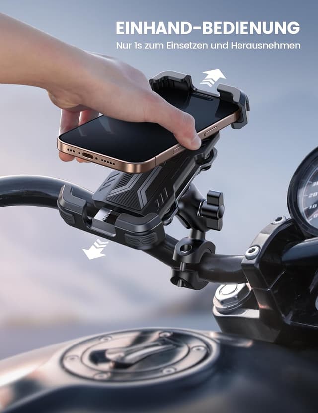 Thumbnail 5 de Lamicall Handyhalterung Motorrad 720° drehbar