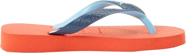 Detalle de Havaianas Top Mix – tongs unisex confortables, semelle antidérapante et lanières bicolores