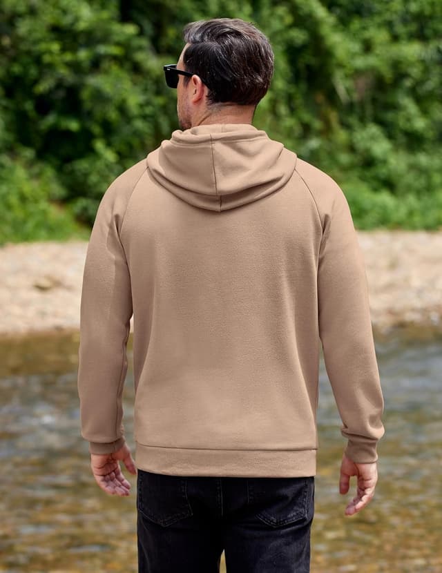 Detalle 2 de COOFANDY hoodie homme chaud