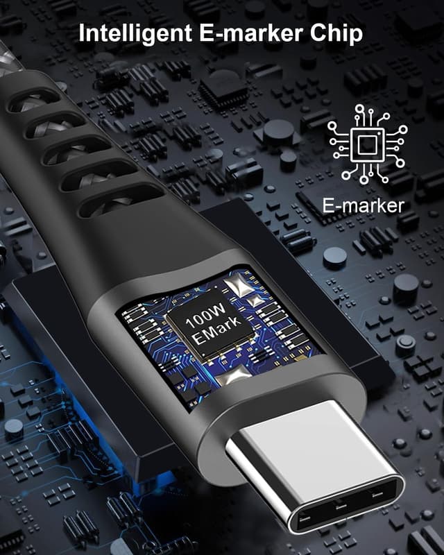 Thumbnail 4 de AINPOW 100W Cable USB C carga rápida 1m 2Pack