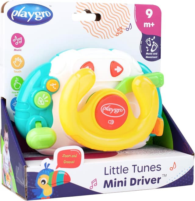 Thumbnail 1 de Playgro Little Tunes Mini Driver volante 9 mesi