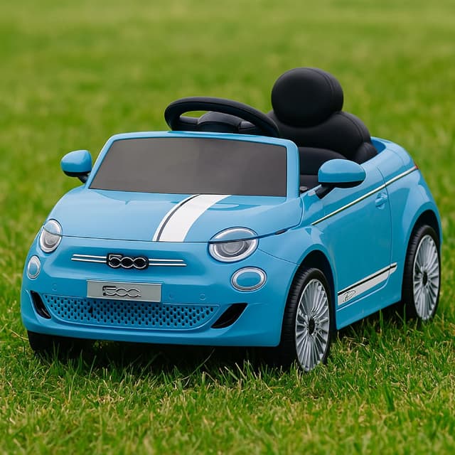 Detalle 2 de Baroni Toys FIAT 500 Baby Car Elettrica 12V
