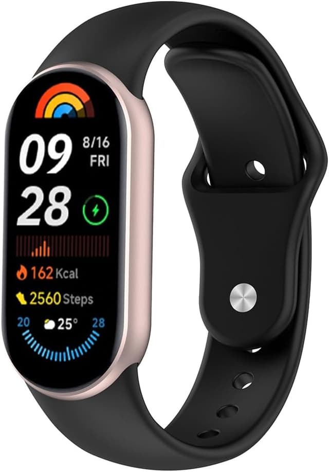 Detalle de FYISWHO Silicone Watch Strap for Xiaomi Smart Band 10/8/9 (sport replacement band)