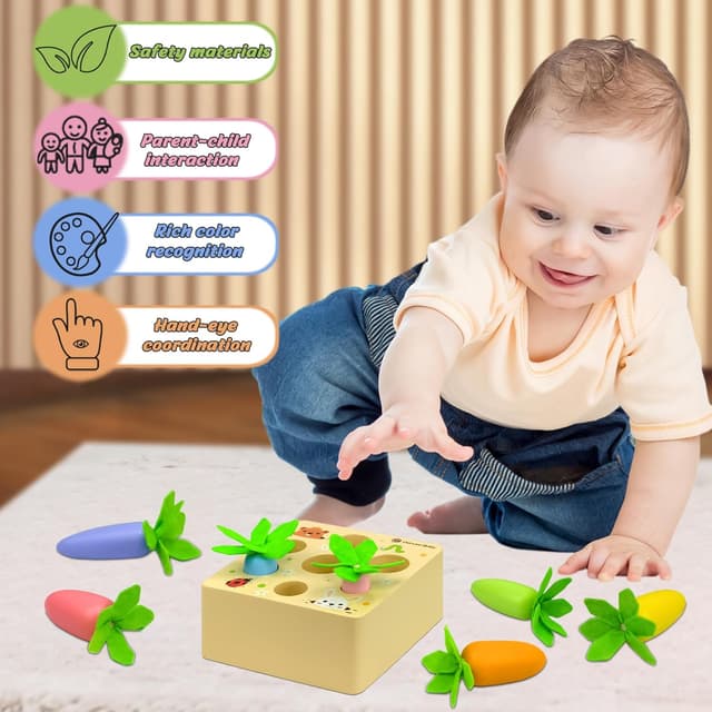 Thumbnail 2 de Holzspielzeug Montessori 1–3 Jahre