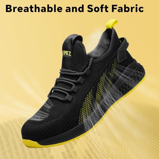 Thumbnail 5 de SPIEZ Unisex Safety Trainers with Composite Toe