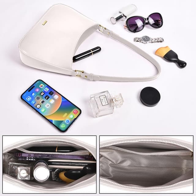 Thumbnail 4 de Aucuu Sac porté épaule cuir 26×17×6 cm