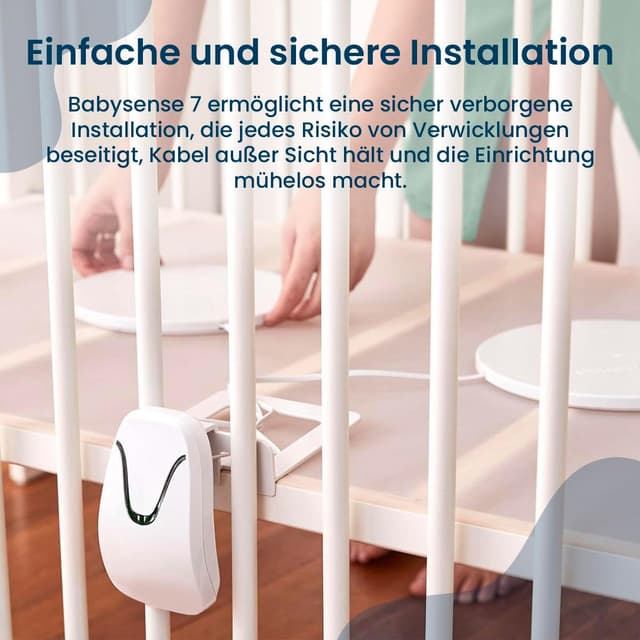 Detalle 1 de Babysense Baby-Atembewegungsmonitor 2 Matten