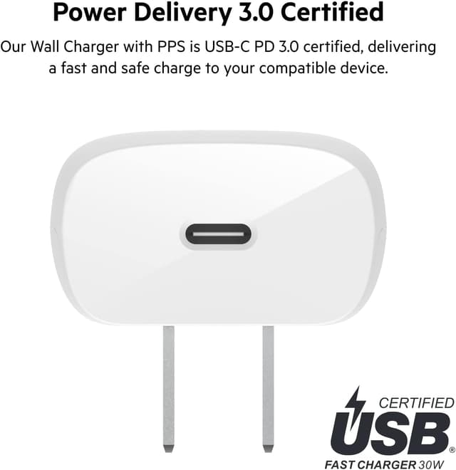 Thumbnail 4 de Belkin USB‑C Charger Block 30W fast charging