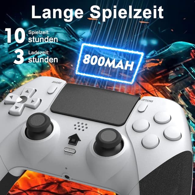 Thumbnail 6 de Shiptree Wireless Controller PS4 Gamepad mit Gyro und Turbo