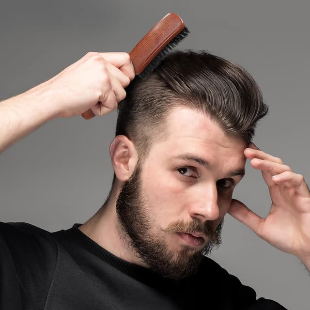 Detalle 2 de BESTOOL Haarbürste Wildschweinborsten 💇