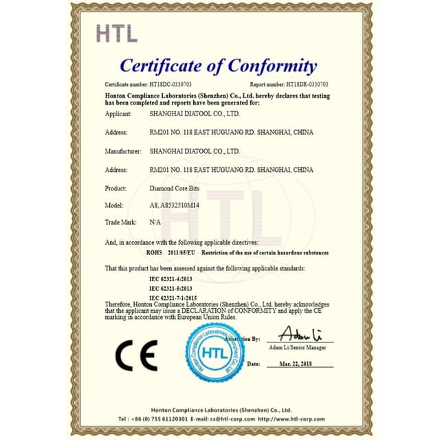 Thumbnail 5 de Diamant Fliesenbohrer 40mm M14