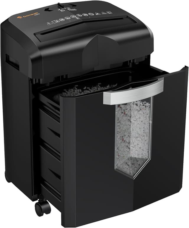 Detalle de Bonsaii C266‑B Partikelschnitt Aktenvernichter 12 Blatt 🗑