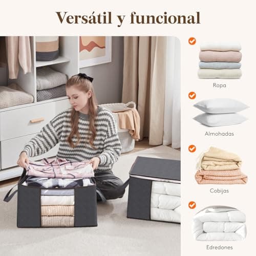 Thumbnail 5 de Lifewit Cajas Almacenaje 6 piezas Ropa