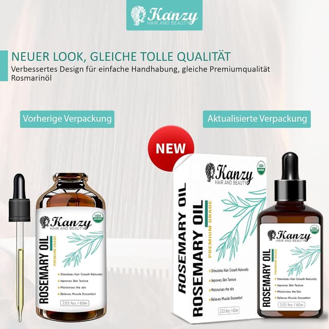 Thumbnail 5 de Kanzy Rosmarinöl Haarpflege 60ml