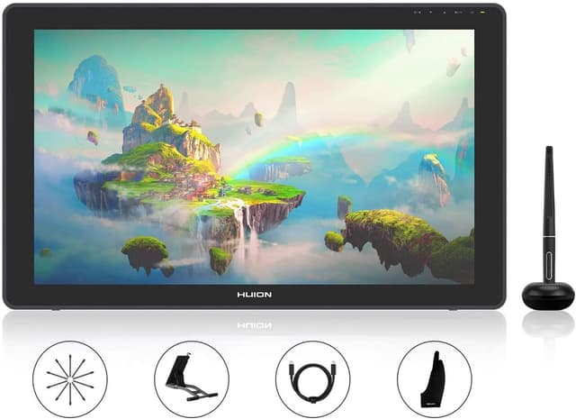 Detalle de HUION Kamvas 22 Plus tavoletta grafica con schermo laminato da 21,5