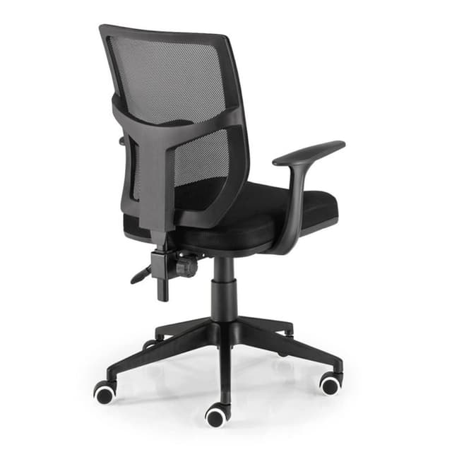 Detalle 2 de Euromof Roma Silla de oficina negra