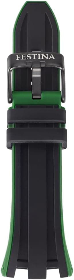 Detalle 2 de Festina Herren-Uhr analog F20673/2 Chronograph – schwarzer Edelstahl (316L), Quarz, Mineralglas, 10 ATM