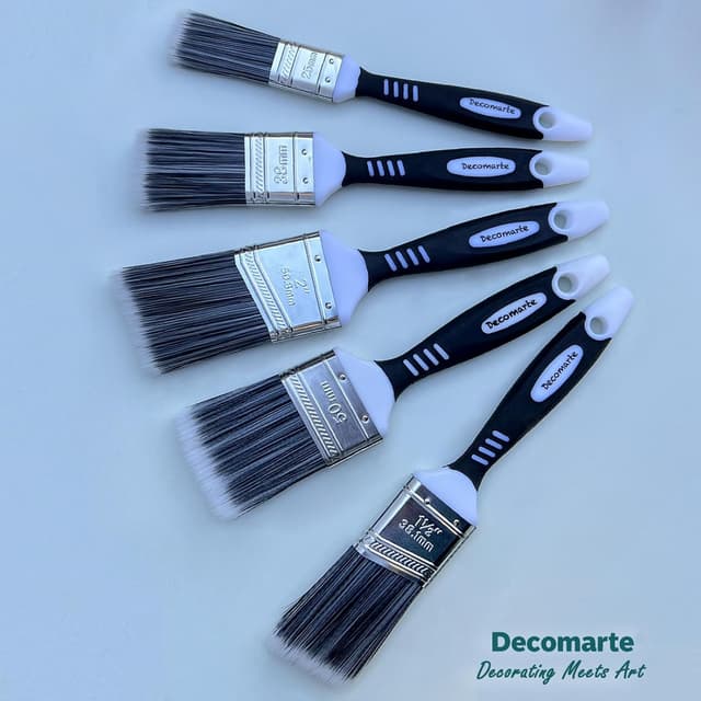 Thumbnail 5 de Decomarte Paint Brush Set for Cabinets 5-pack 🖌