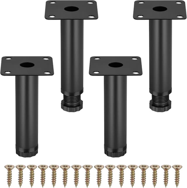 Detalle de Möbelbeine mit Höhenverstellung 10 cm