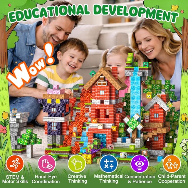 Thumbnail 4 de Crifeton 220 PCS blocchi magnetici 2cm 🧩