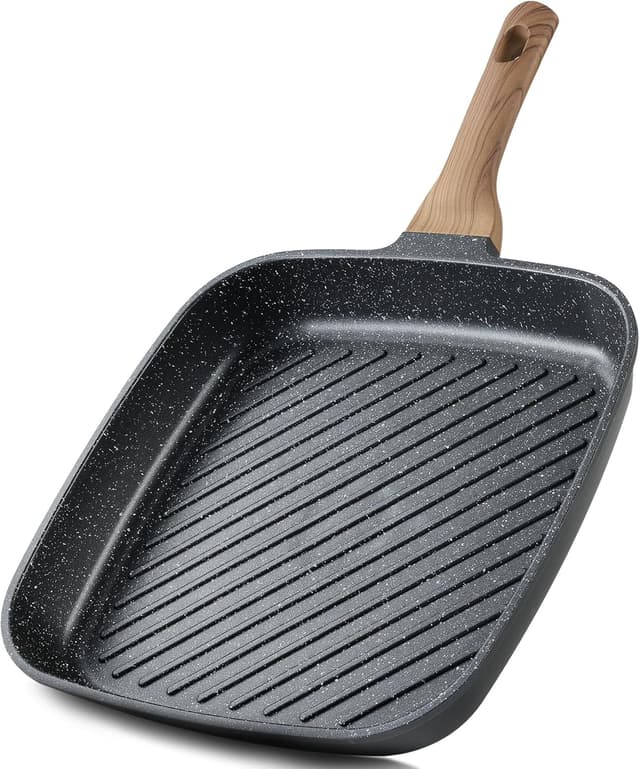 Imagen de CAROTE 11 Inch Grill Pan nonstick for steak en OfertitasTOP