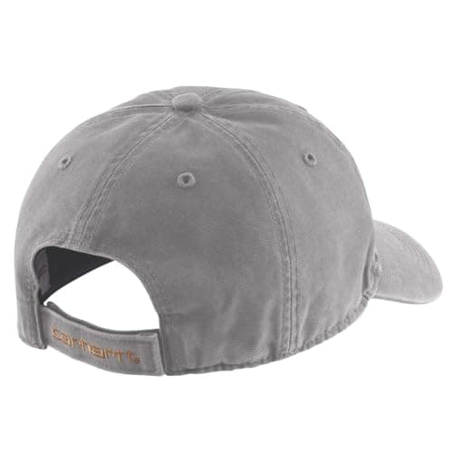 Detalle 2 de Carhartt Canvas Cap gorra de béisbol unisex de algodón con cinta Coolmax y cierre de velcro