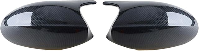 Detalle de KYYET Karbonfaser-Seitenspiegel-Abdeckkappen für BMW E90/E91/E92/E93 (PRE-LCI) im M3-Style