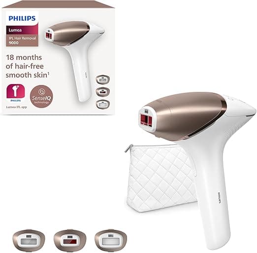 Detalle de Philips Lumea Serie 9000: Depiladora Luz Pulsada 🌟 Sin Cable