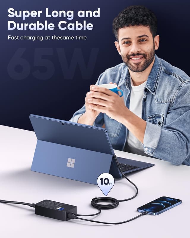 Thumbnail 6 de 65W Surface Pro Charger for Surface devices