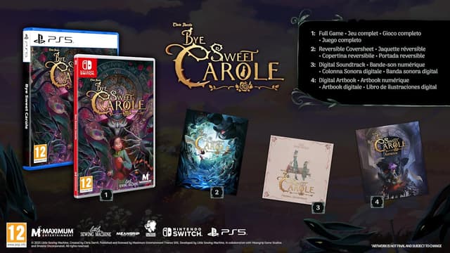 Detalle 2 de Maximum Entertainment Bye Sweet Carole Switch