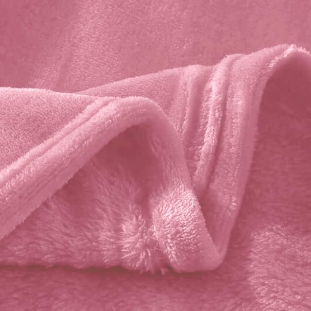 Thumbnail 4 de MERCURY TEXTIL - Manta Terciopelo Suave Multiusos Rosa