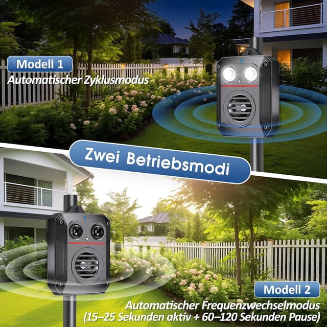 Thumbnail 3 de ADOGO Marderabwehr Ultraschall 200㎡