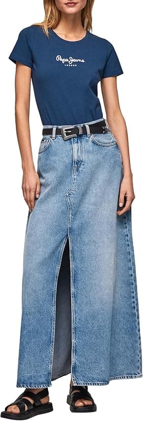 Detalle 2 de Pepe Jeans New Virginia Camiseta L 95% algodón