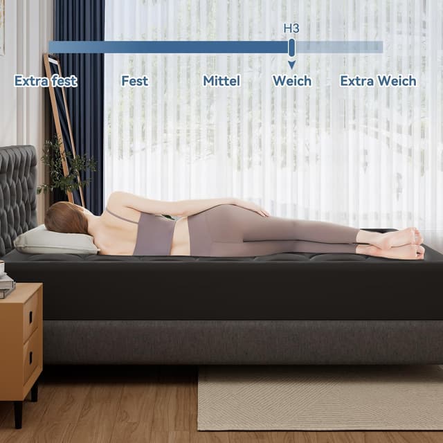 Thumbnail 4 de ABENE Matratzen Topper 180x200 cm Gel Memory H3