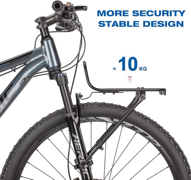 Detalle de PINNAMAX portapacchi anteriore bici