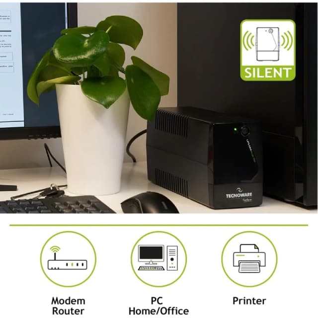 Detalle de Tecnoware Era Plus 750 SAI línea interactiva 750 VA 525 W