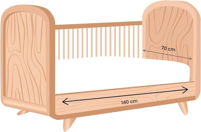 Thumbnail 6 de TROIS KILOS SEPT protège matelas bébé 70 x 140 cm imperméable et alèse en éponge