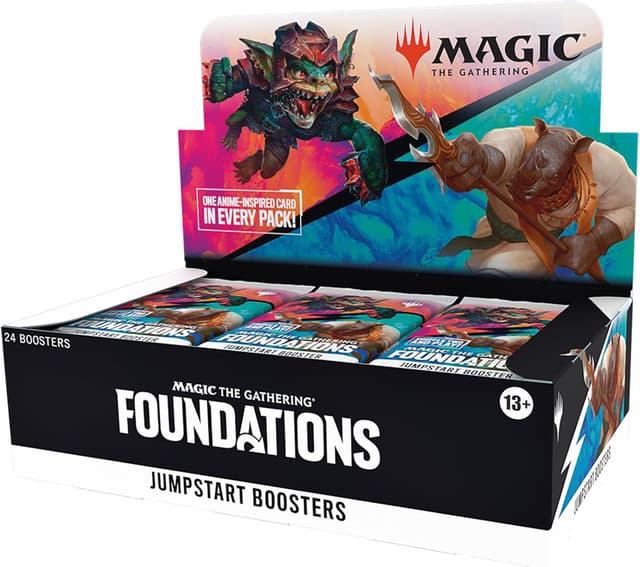 Detalle de Magic : The Gathering Foundations – Jumpstart 2025 Boosters (pack Jumpstart pour 2 joueurs)