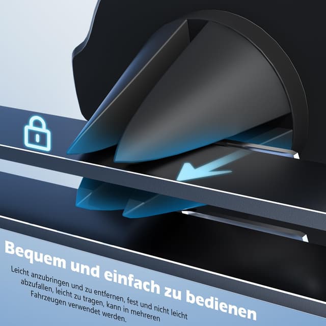 Detalle de ALAFLY magnetische Lüftungsgitter-Halterung für OOONO CO-DRIVER NO2 (für Lüftungsöffnungen)