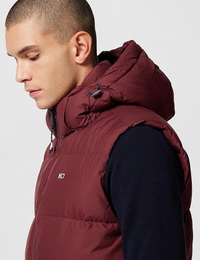 Thumbnail 3 de Tommy Jeans Chaleco Essential Down Vest M, Rojo