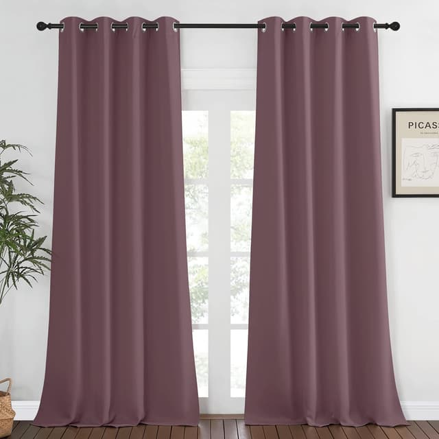 Imagen de NICETOWN Blackout Curtain 52 x 90 in Thermal Panel 🪟 en OfertitasTOP