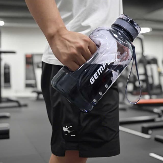 Detalle 2 de 2 L leakproof time marker water bottle