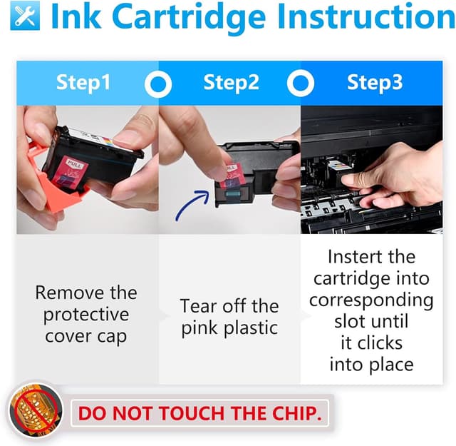 Thumbnail 6 de BunToner 305 XL Patronen Schwarz/Farbe 2er-Pack