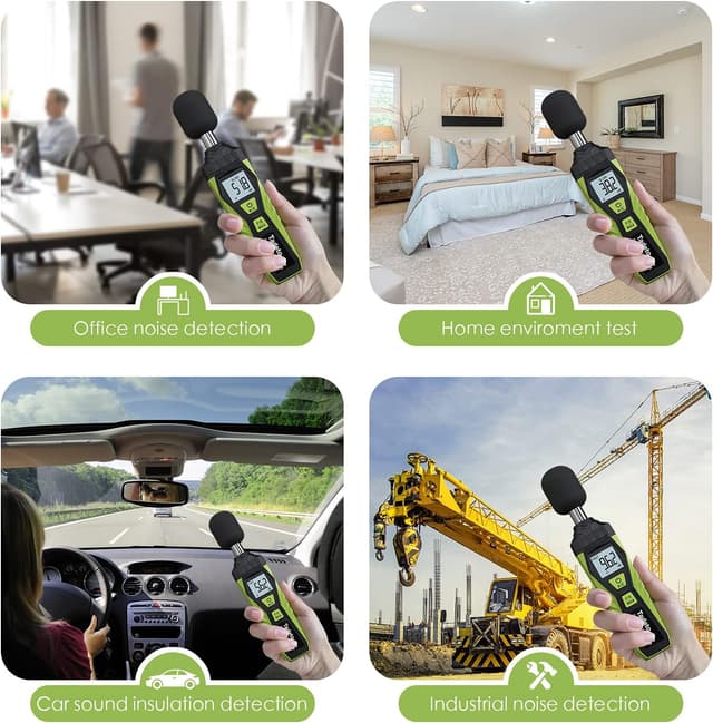 Thumbnail 5 de Tadeto Digital Sound Level Meter 30–130 dB