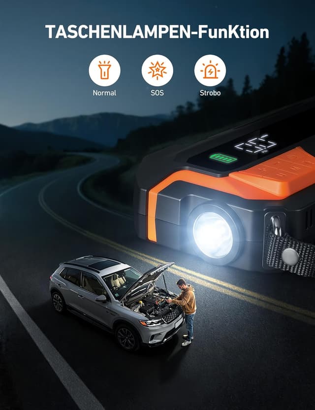 Thumbnail 6 de AstroAI MF16 6000A Starthilfe Powerbank