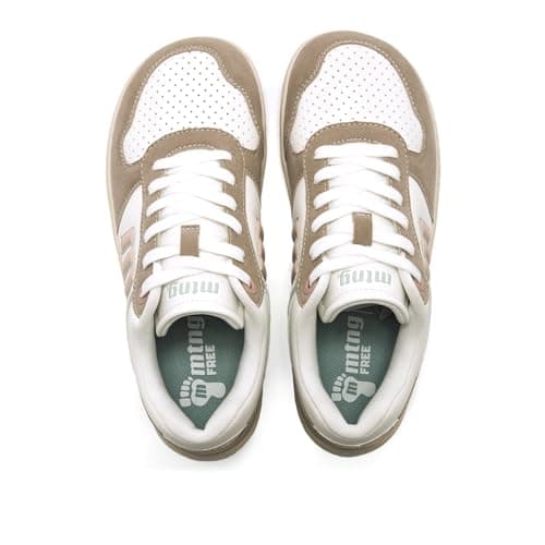 Thumbnail 6 de MTNG Deportivas Barefoot Mujer Free-Aria 60840/60444 en beige, con cierre de cordones